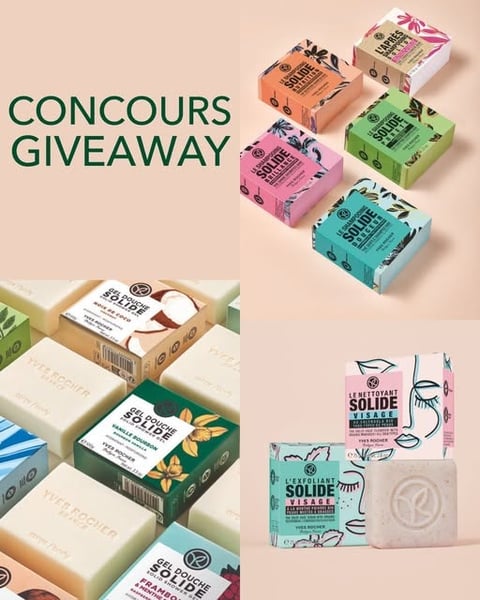 Concours Yves Rocher Canada - Gagnez la collection complète de cosmétiques solides! Concours Yves Rocher Canada - Gagnez la collection complète de cosmétiques solides!