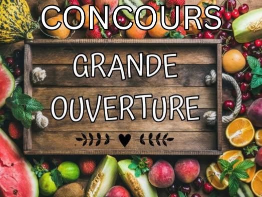 Concours 5 Boîtes de fruits et légumes d’une valeur de plus de 39$