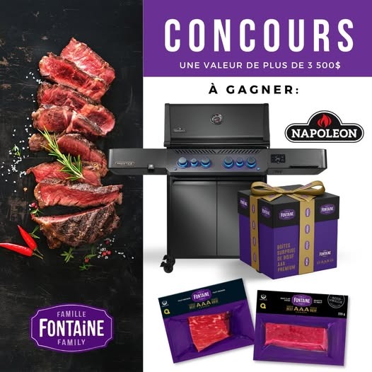 Concours 5 ingrédients, 15 minutes - Un prix d'une valeur de plus de 3500$ à gagner!