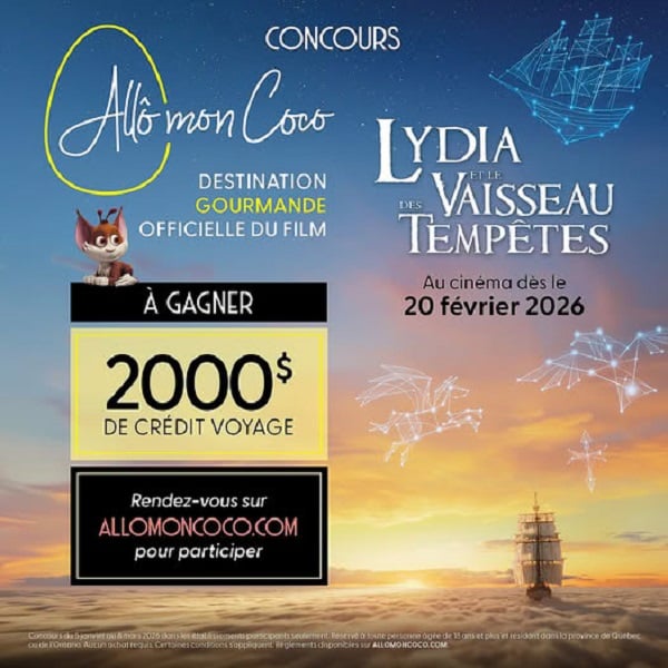 Concours Allo mon Coco- Gagnez un crédit voyage de 2000$!