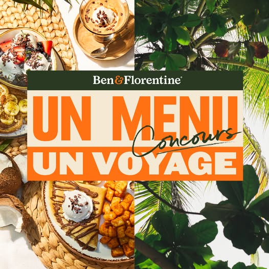 Concours Ben & Florentine - Gagnez une carte-cadeau voyage d'une valeur de 5 000 $ pour la destination de votre choix! Concours Ben & Florentine - Gagnez une carte-cadeau voyage d'une valeur de 5 000 $ pour la destination de votre choix!