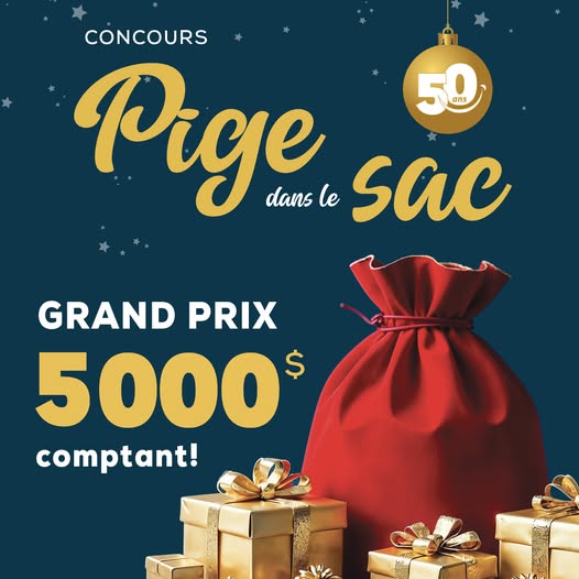 Concours BONI-SOIR - PIGE DANS LE SAC!