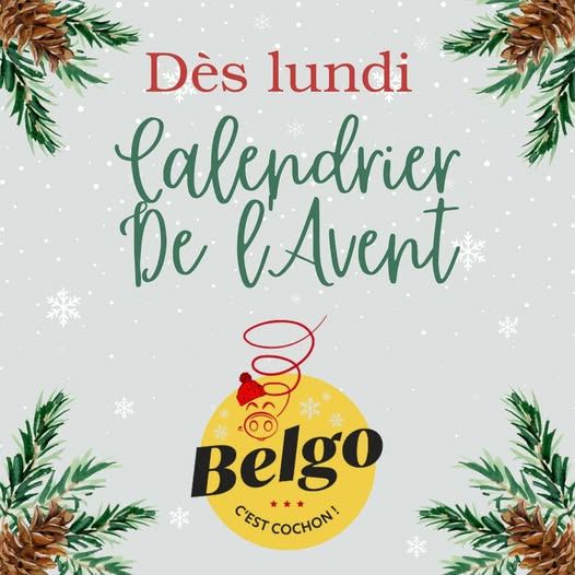 Concours Calendrier de l’Avent Belgo 2025