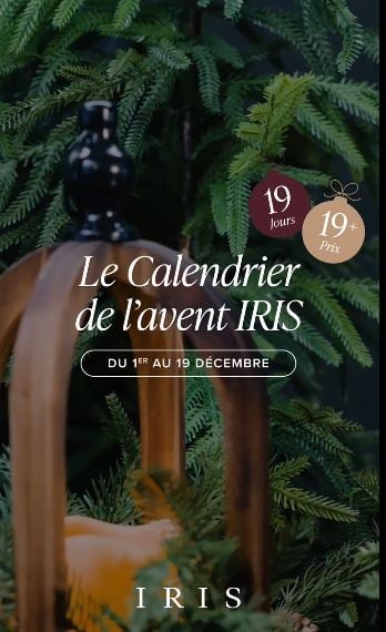 Concours Calendrier de l'Avent IRIS !