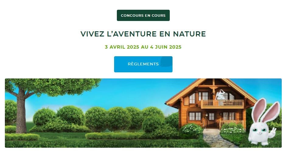 Concours Cascades Fluff & Tuff - Gagnez une escapade inoubliable en pleine nature ! Concours Cascades Fluff & Tuff - Gagnez une escapade inoubliable en pleine nature !