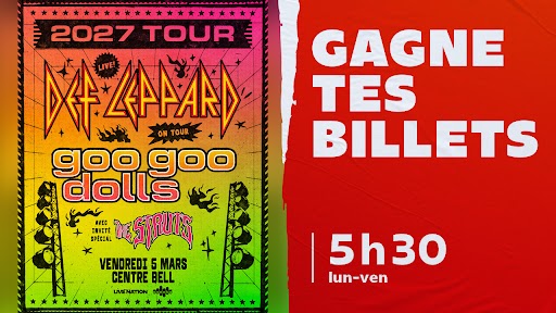 Concours CKOI 96,9 Gagnez vos billets pour Def Leppard!