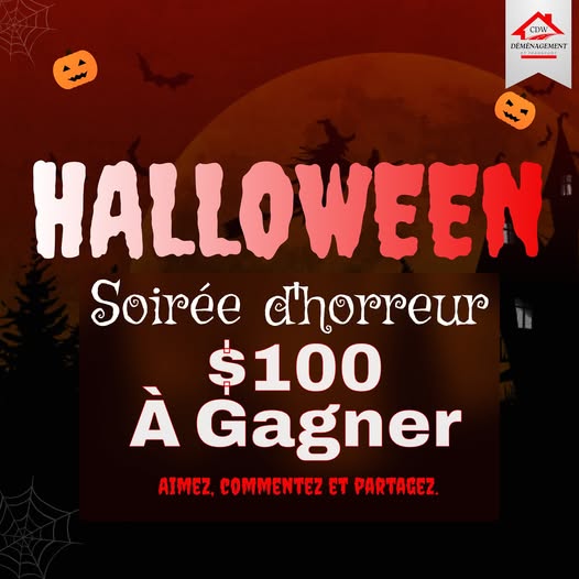 Concours Déménagement & Transport CDW - 100 $ CASH à gagner! Concours Déménagement & Transport CDW - 100 $ CASH à gagner!