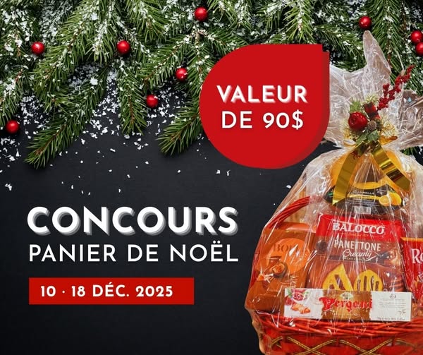 Concours Distribution alimentaire Aubut - 2 paniers-cadeaux à gagner!