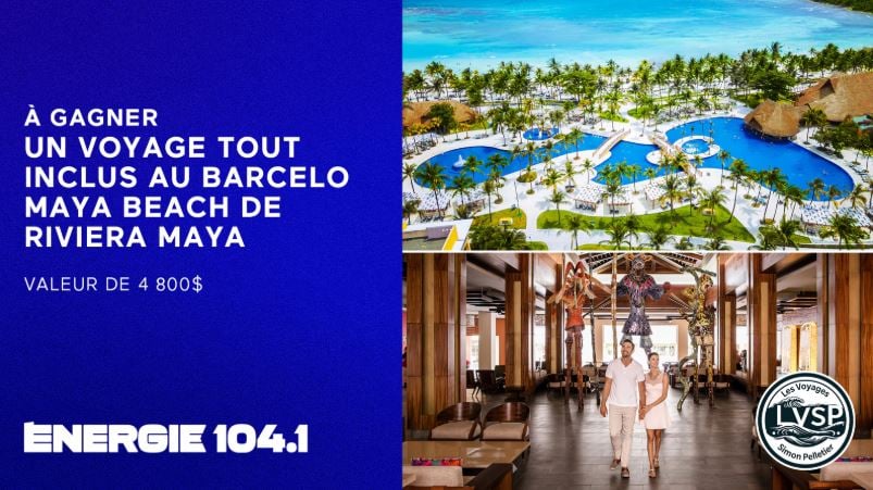 Concours Energie 104,1 - Un voyage au Mexique à gagner !