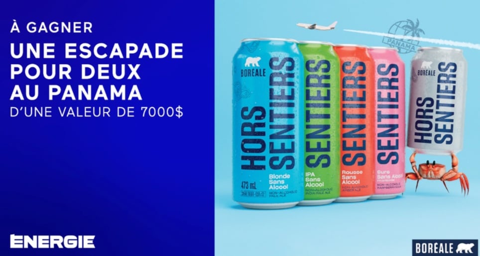 Concours Énergie 94,3 Gagnez une escapade pour deux au Panama!