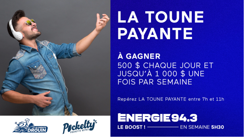 Concours Energie 94,3 - Repérez la TOUNE PAYANTE ! Concours Energie 94,3 - Repérez la TOUNE PAYANTE !