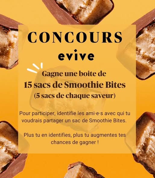 Concours Evive Nutrition!