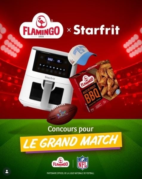Concours Flamingo- Gagnez des produits Flamingo, friteuse à air, accessoires et plein de petits extras!