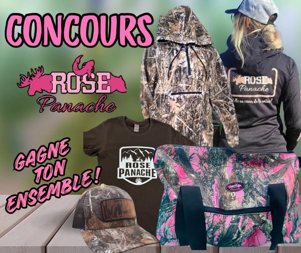 Concours Gagne ton ensemble ROSE PANACHE! Concours Gagne ton ensemble ROSE PANACHE!