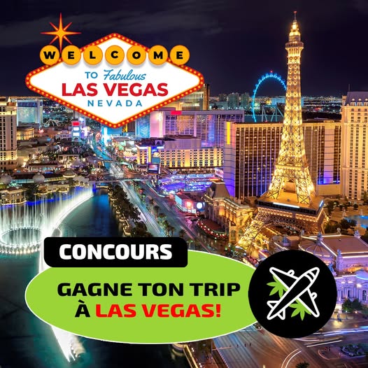 Concours GAGNE TON TRIP À LAS VEGAS!