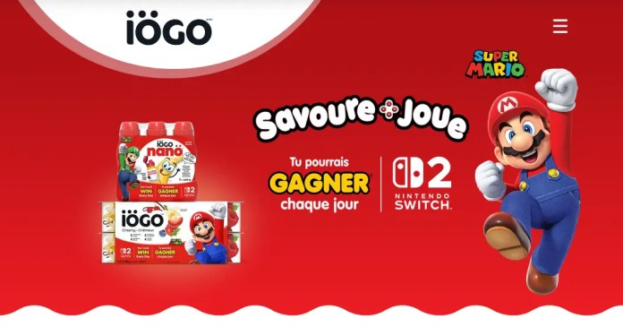 Concours Gagnez 1 console Nintendo Switch 2 et un code de téléchargement pour la version numérique d’un jeu Nintendo Switch 2 !