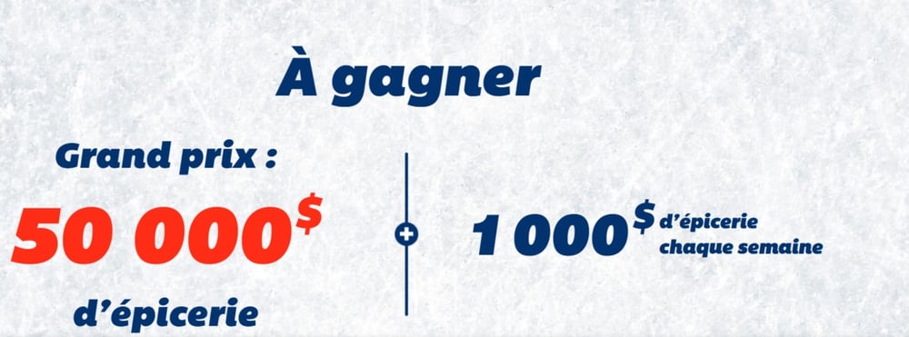 Concours Gagnez une carte cadeau IGA de 50000$!