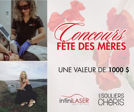 Concours Gagnez 1000$ en prix!