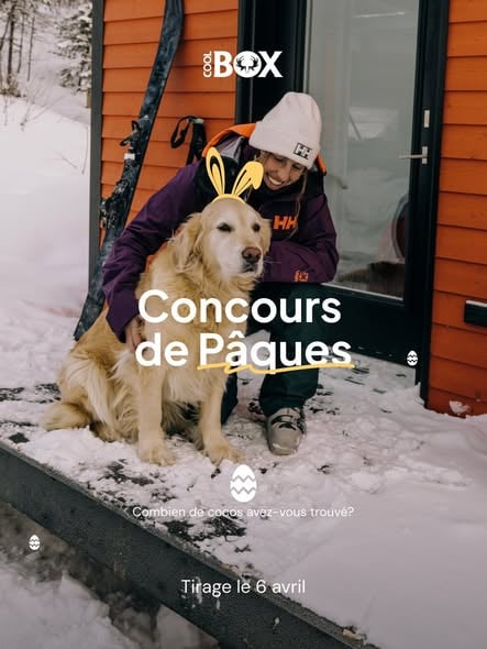 Concours Gagnez 2 nuitées dans un CoolBox pour 1 à 4 personnes!