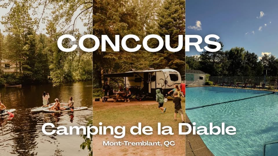 Concours Gagnez 2 nuits de camping pour la saison 2026 au Camping de la Diable à Mont-Tremblant!