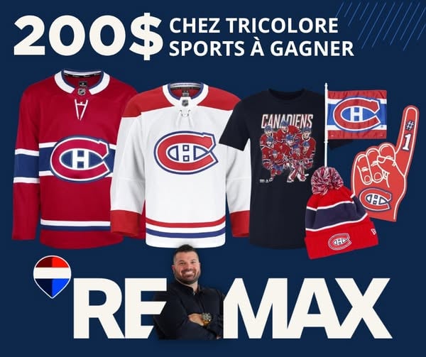 Concours Gagnez 200$ chez Tricolore Sports!