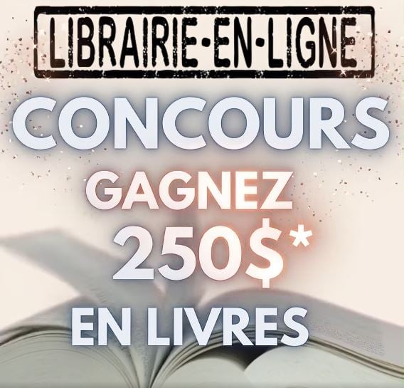 Concours Gagnez 250$ en livres!