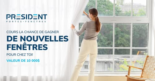 Concours Gagnez de nouvelles fenêtres d'une valeur de 10 000$!