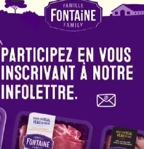 Concours Gagnez de produits Famille Fontaine!