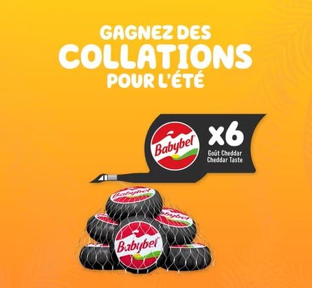 Concours Gagnez des coupons gratuits sur des produits GoGo squeeZ, Babybel et La Vache qui rit!