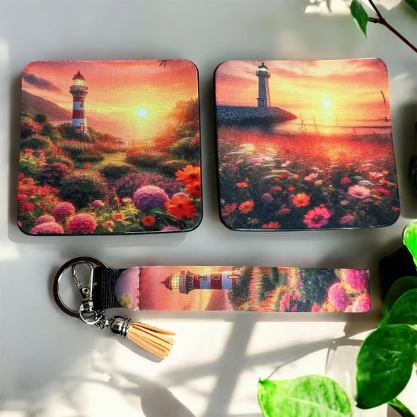 Concours Gagnez des sous-verres et porte-clefs déco pour sac!