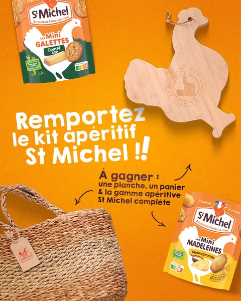 Concours GAGNEZ LE KIT APÉRITIF ST MICHEL !