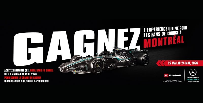 Concours Gagnez l’Expérience Ultime de Course à Montréal avec Einhell !