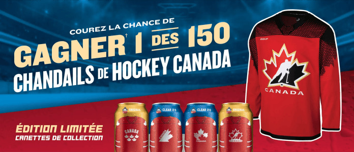 Concours Gagnez l'un des 150 chandails de Hockey Canada!