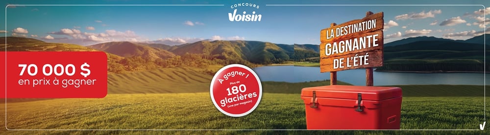 Concours Gagnez l'une des 180 glacières!