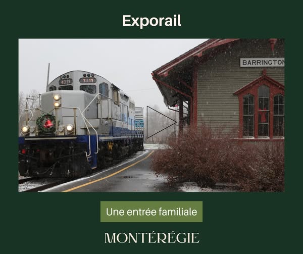 Concours Gagnez l'une des deux entrées familiales chez Exporail!