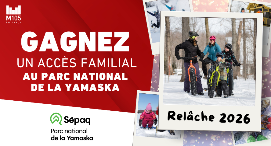 Concours Gagnez un accès familial au parc national de la Yamaska!