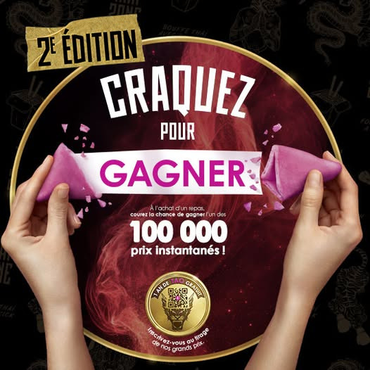 Concours Gagnez un an de TAO gratuit dans la succursale Thaïzone de votre choix!