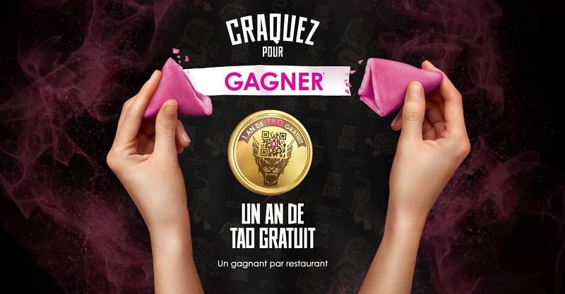 Concours Gagnez un an de Tao ou un prix instantané!