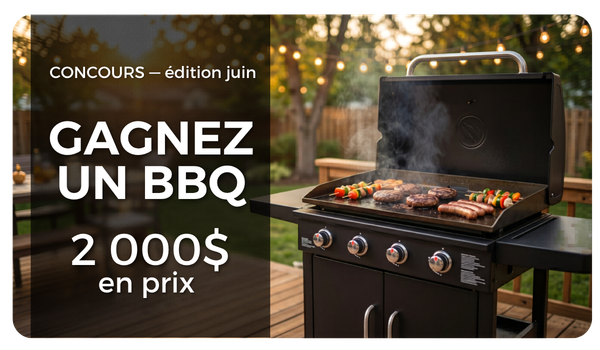 Concours Gagnez un BBQ!