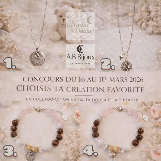 Concours Gagnez un bijou pour accompagner la maternité!