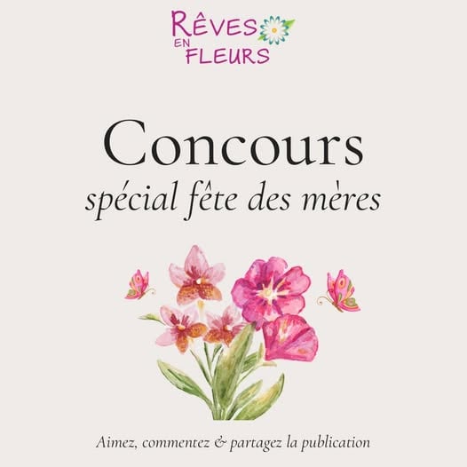 Concours Gagnez un bouquet de fleurs!