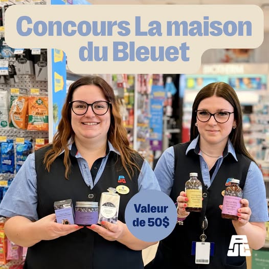 Concours Gagnez un cadeau de la maison du bleuet!