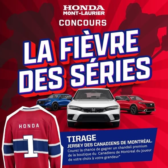 Concours Gagnez un chandail officiel Premium des Canadiens de Montréal!
