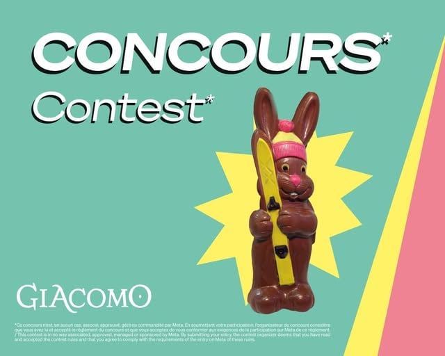 Concours Gagnez un chocolat de 2 Kg!