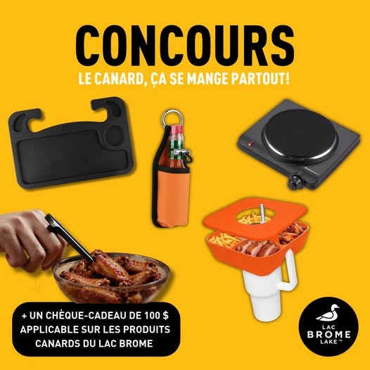 Concours Gagnez un ensemble d’accessoires plutôt insolites pour déguster votre canard préféré où bon vous semble!