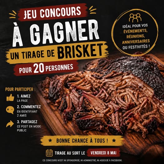 Concours Gagnez un événement BBQ tout inclus pour 20 personnes!
