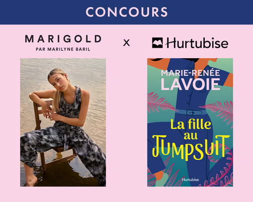 Concours Gagnez Un exemplaire du roman La fille au jumpsuit par Marie-Renée Lavoie et unne salopette semi sur-mesure CORALIE!