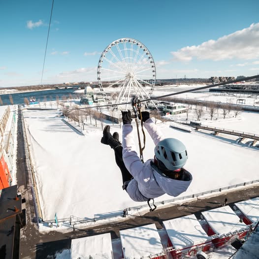 Concours Gagnez un forfait famille Mtl Zipline!