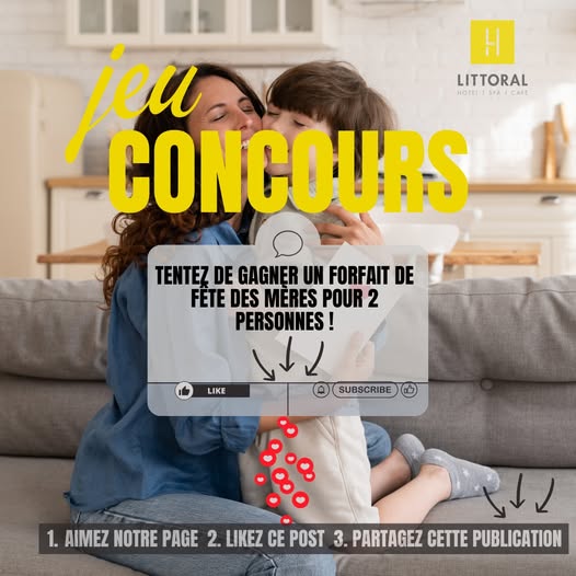 Concours Gagnez un forfait pour 2 personnes au Littoral Hôtel | Spa | Café! Concours Gagnez un forfait pour 2 personnes au Littoral Hôtel | Spa | Café!