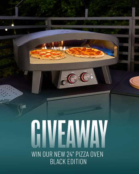 Concours Gagnez un four à pizza Owen Black Edition!